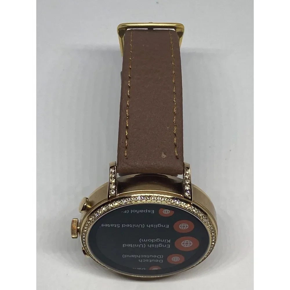 Fossil Gen 4 Authentic Digital Dial Smart Watch Custom Band FTW6030 AB448